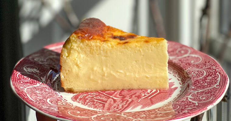 Burnt Basque cheesecake – the original