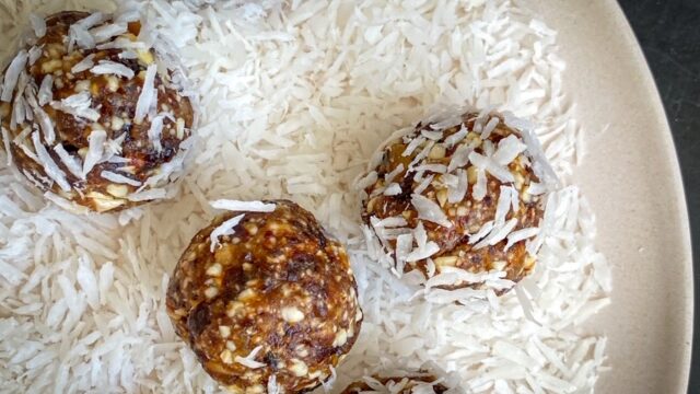 forming bliss balls