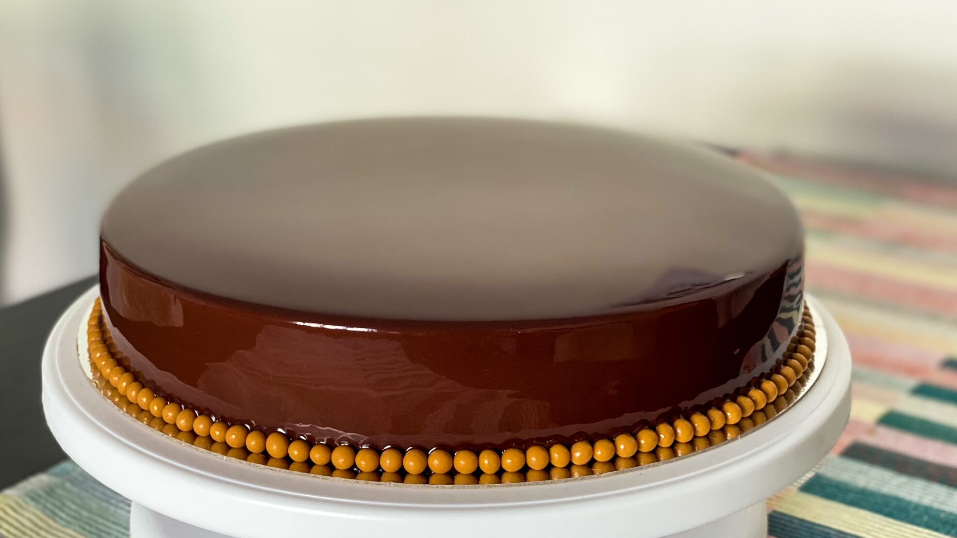 MANGO HAZELNUT ENTREMET CAKE | Bewitching Kitchen